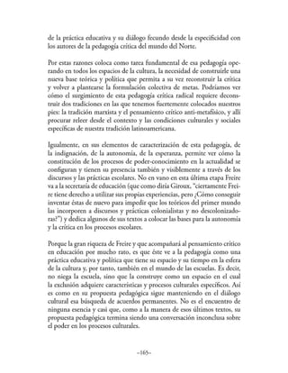Pedagogías críticas Napoleón
