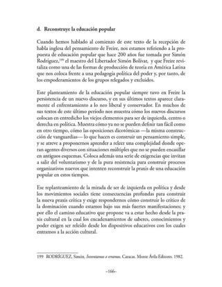 Pedagogías críticas Napoleón