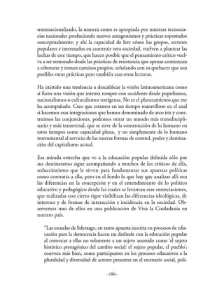 Pedagogías críticas Napoleón