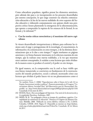 Pedagogías críticas Napoleón