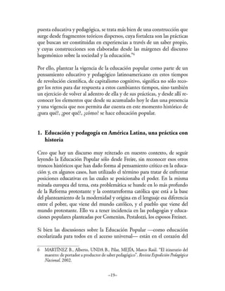 Pedagogías críticas Napoleón