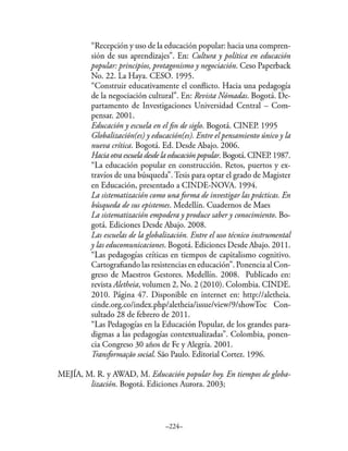 Pedagogías críticas Napoleón
