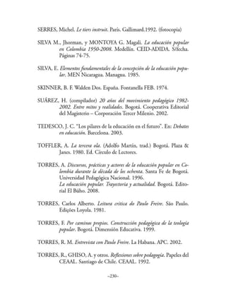 Pedagogías críticas Napoleón