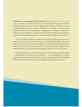 Pedagogías críticas Napoleón