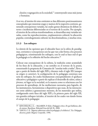 Pedagogías críticas Napoleón
