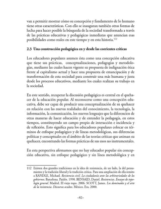 Pedagogías críticas Napoleón