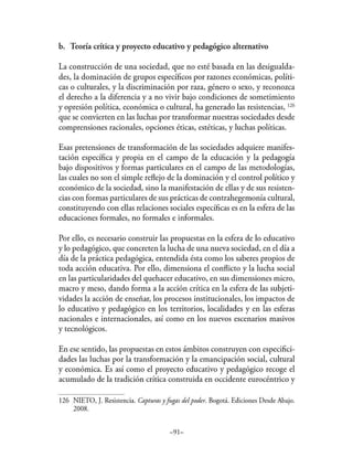 Pedagogías críticas Napoleón