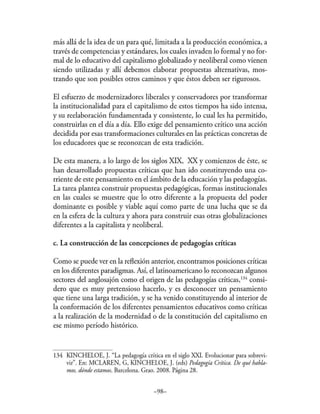 Pedagogías críticas Napoleón