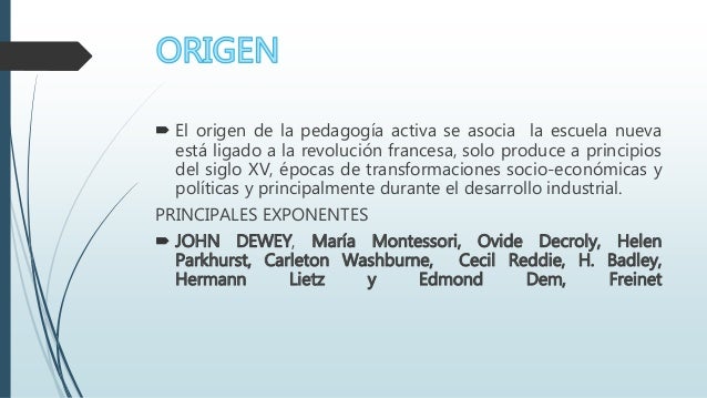 Pedagogia activa