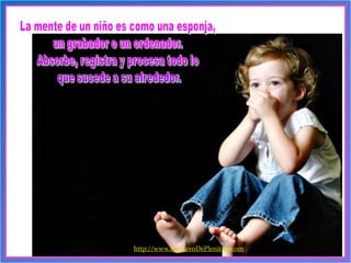 Dar a luz a un bebé y criar un niño es la experiencia más grandiosa de la vida natural.Un niño es un regalo eterno. No lo tenemos por una temporada, sino para siempre.Visita:  http://www.RenuevoDePlenitud.com