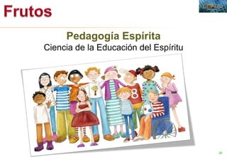 26
Pedagogía Espírita
Ciencia de la Educación del Espíritu
 