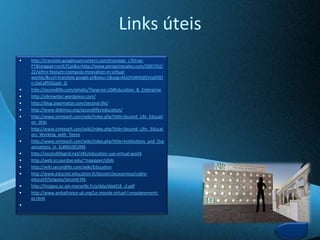  possibilita a incorporação e exportação de  diferentes objectos de aprendizagem: