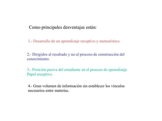 Pedagogia tradicional presentación1