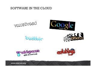 SOFTWARE IN THE CLOUD
 