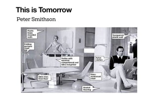 This is Tomorrow
Peter Smithson
 
