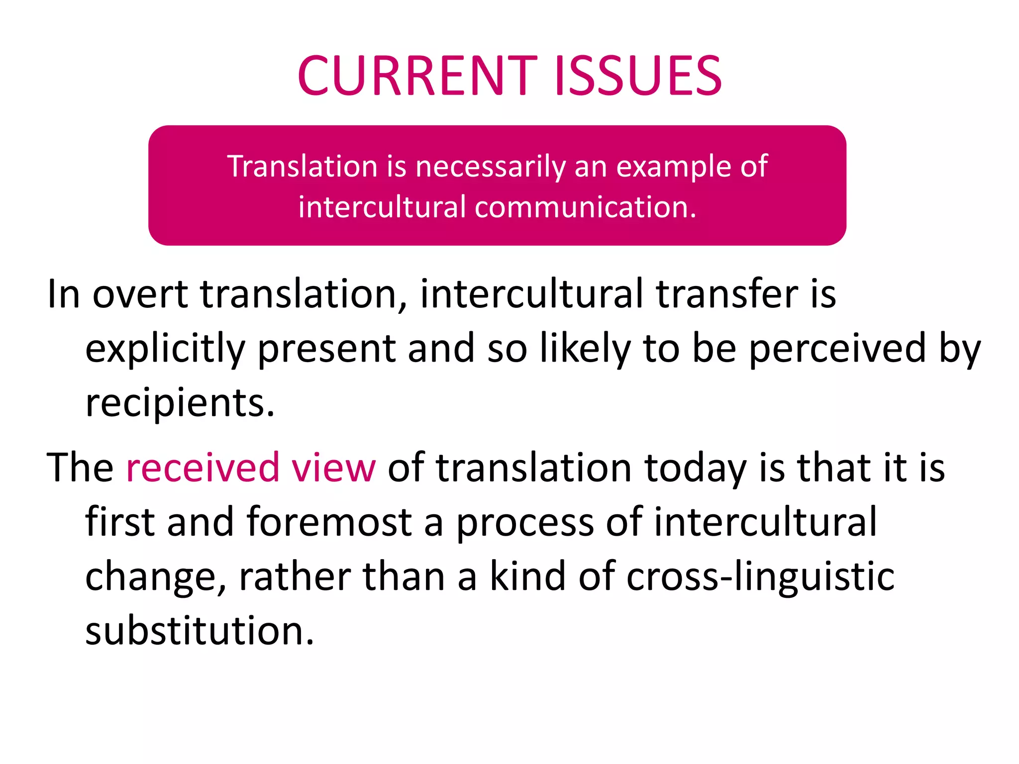 Pedagogical uses of translation | PPT