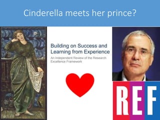 Cinderella meets her prince?
 
