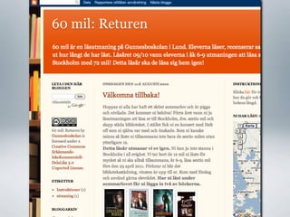 Gunnesboskolans läsutmaning år 6-9
 