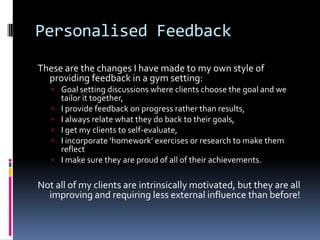Intrinsic Development Coaches as extrinsic motivators and supporter of intrinsic development ...