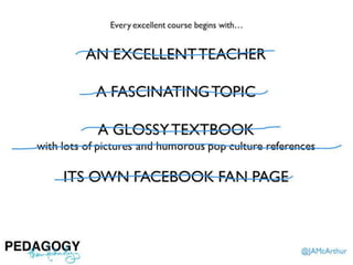 Pedagogy, then Technology