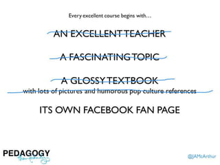 Pedagogy, then Technology