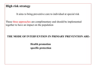 levels of prevention | PPT