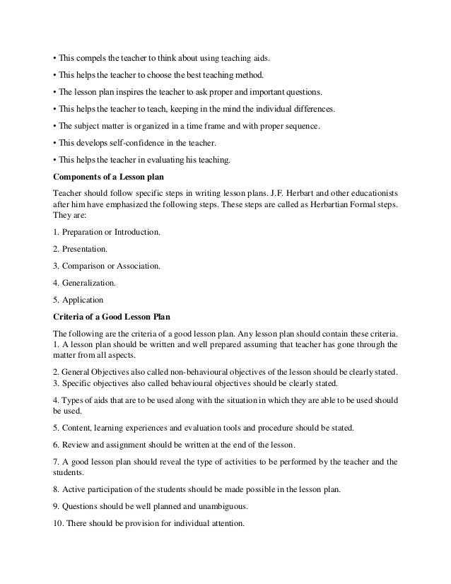 Pedagogy Of Biological Science