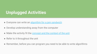 Approaches to teaching primary computing | PDF
