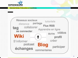 Internet forme, l’éducation se transforme




                                            9
 