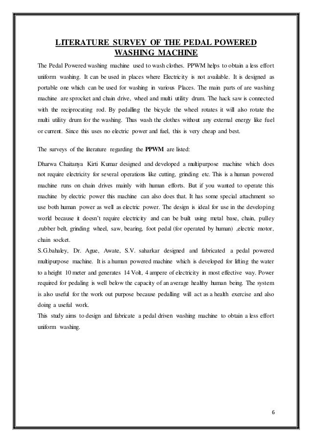 Dissertation on hand washing