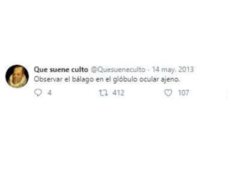 "Que suene culto"