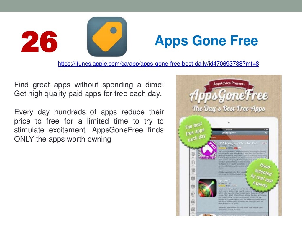apps gone free
