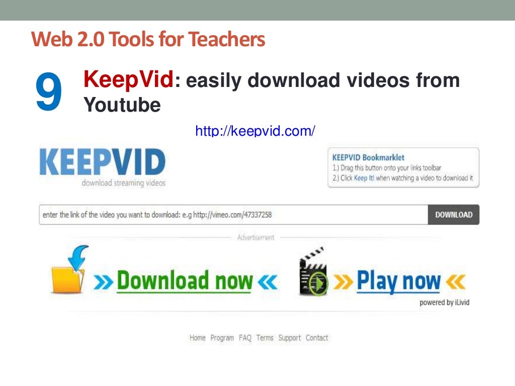  2.0 Tools for Teachers