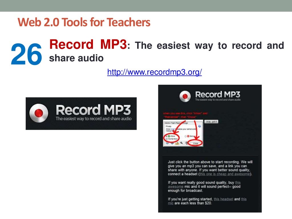  2.0 Tools for Teachers