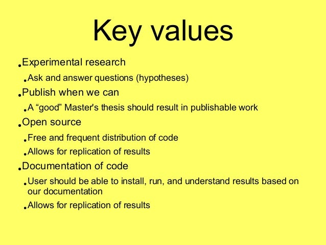Master thesis java