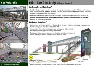 Fob Ramp Pedestrian Guidelines 20 Nov09 | PDF