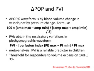 Pediatric fluid management in liver transplant | PPTX