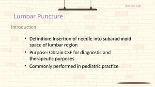Pedia SDL 134-142 (Imp Medical Procedures).pptx
