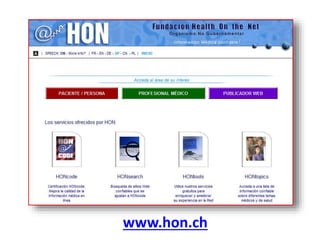 www.hon.ch
 