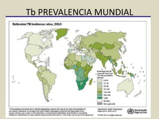Tb PREVALENCIA MUNDIAL
 