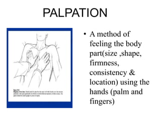 Palping Pediatric physical assessment in children | PPTX