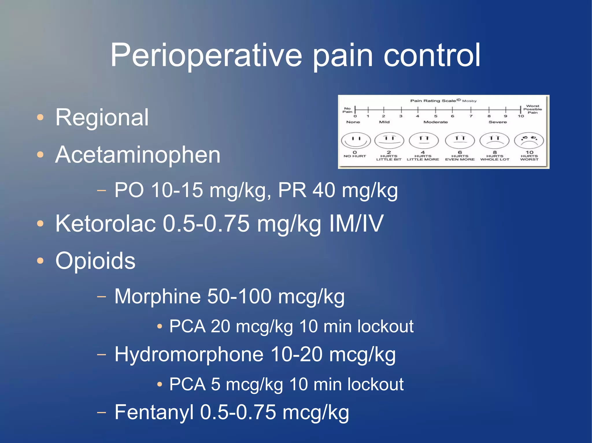 Pediatric anesthesiology board review | ODP