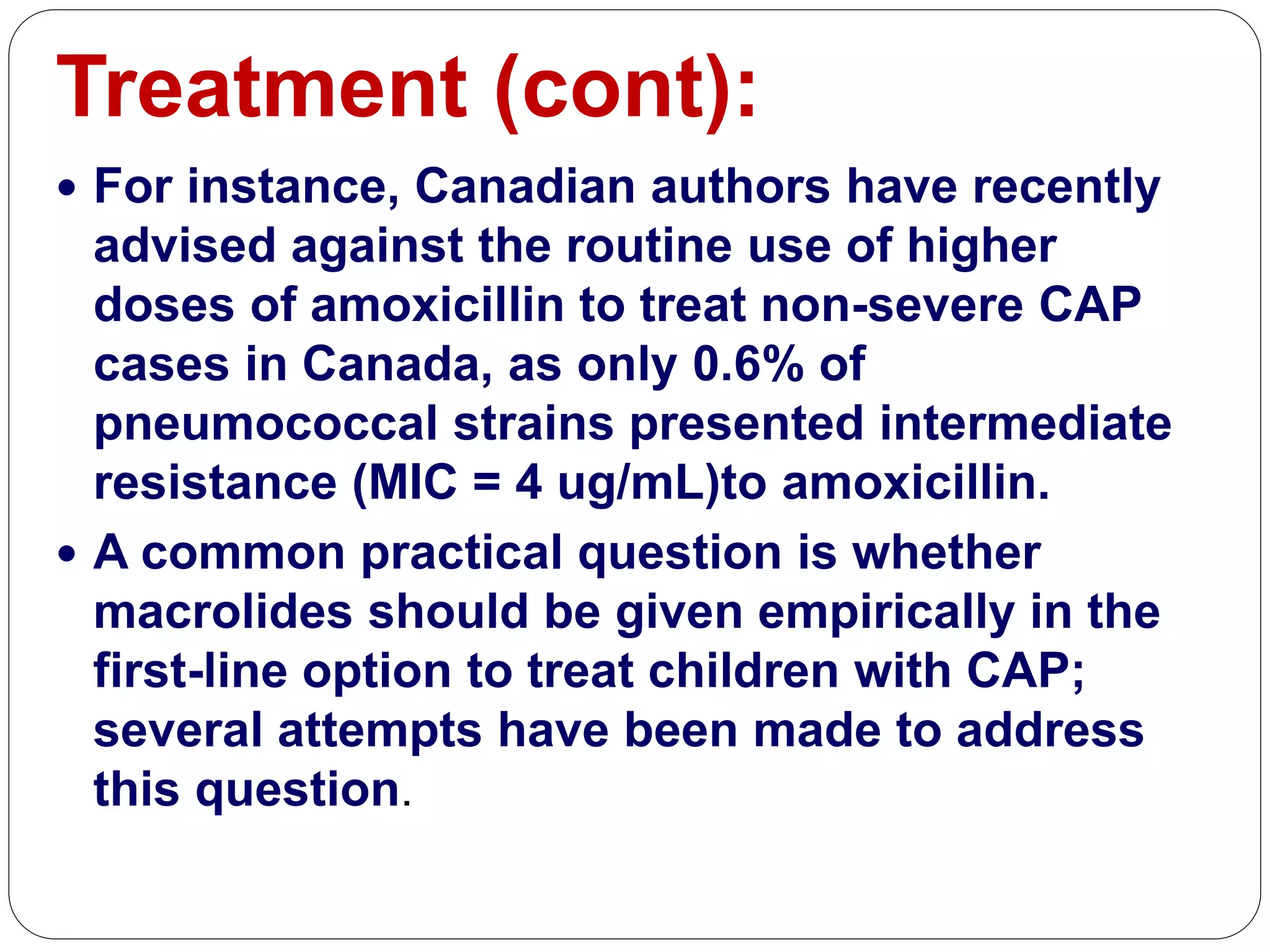 PEDIATRIC CAP TREATMENT GUIDELINES visual data 7