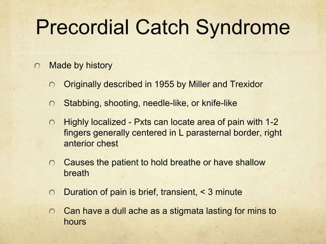 Pediatric chest pain | PPTX