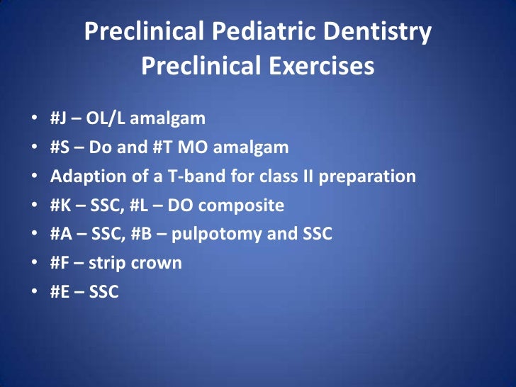 Pediatric Dentistry