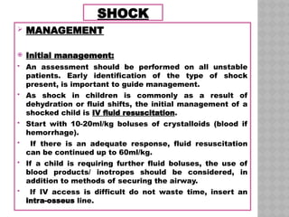 PEDIATRIC EMERGENCIES MD5 ALSO INCLUDING SHOCK.pptx