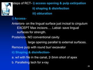 Pediatric endodontics | PPTX