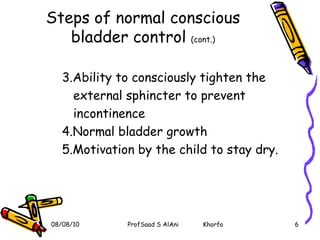 Pediatric enuresis | PPT