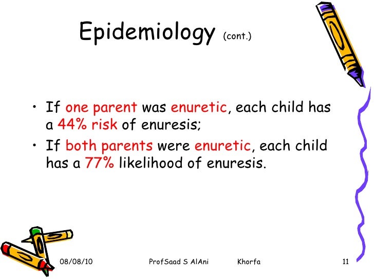 Pediatric enuresis