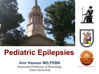 Amr Hassan MD,FEBN
Associate Professor of Neurology
Cairo University
Pediatric Epilepsies
 